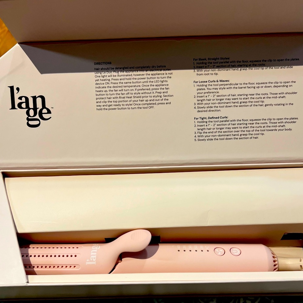 Lange le duo 1 inch pink